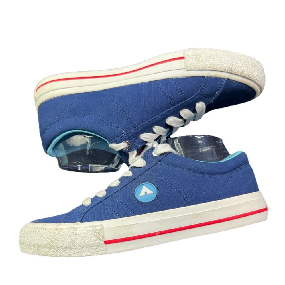 Airwalk MA Warning-J  Sz 7 EUR 39 Tie Sneaker Skater Shoes Men's Navy grunge y2k - Picture 5 of 8